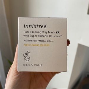 Innisfree Pore clearing clay mask 2X